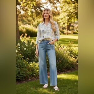 Vintage CARROLL REED Floral Shirt